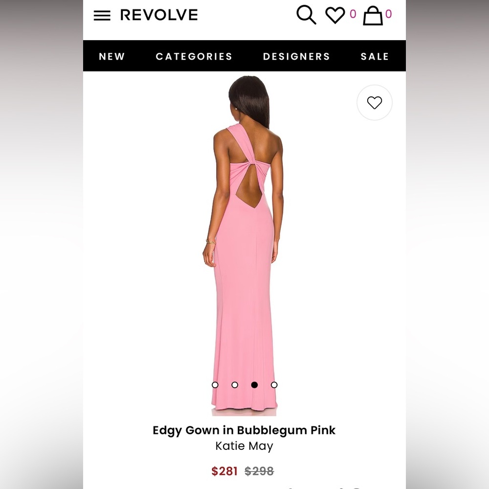REVOLVE Edgy Gown in Bubblegum Pink
Katie May - small